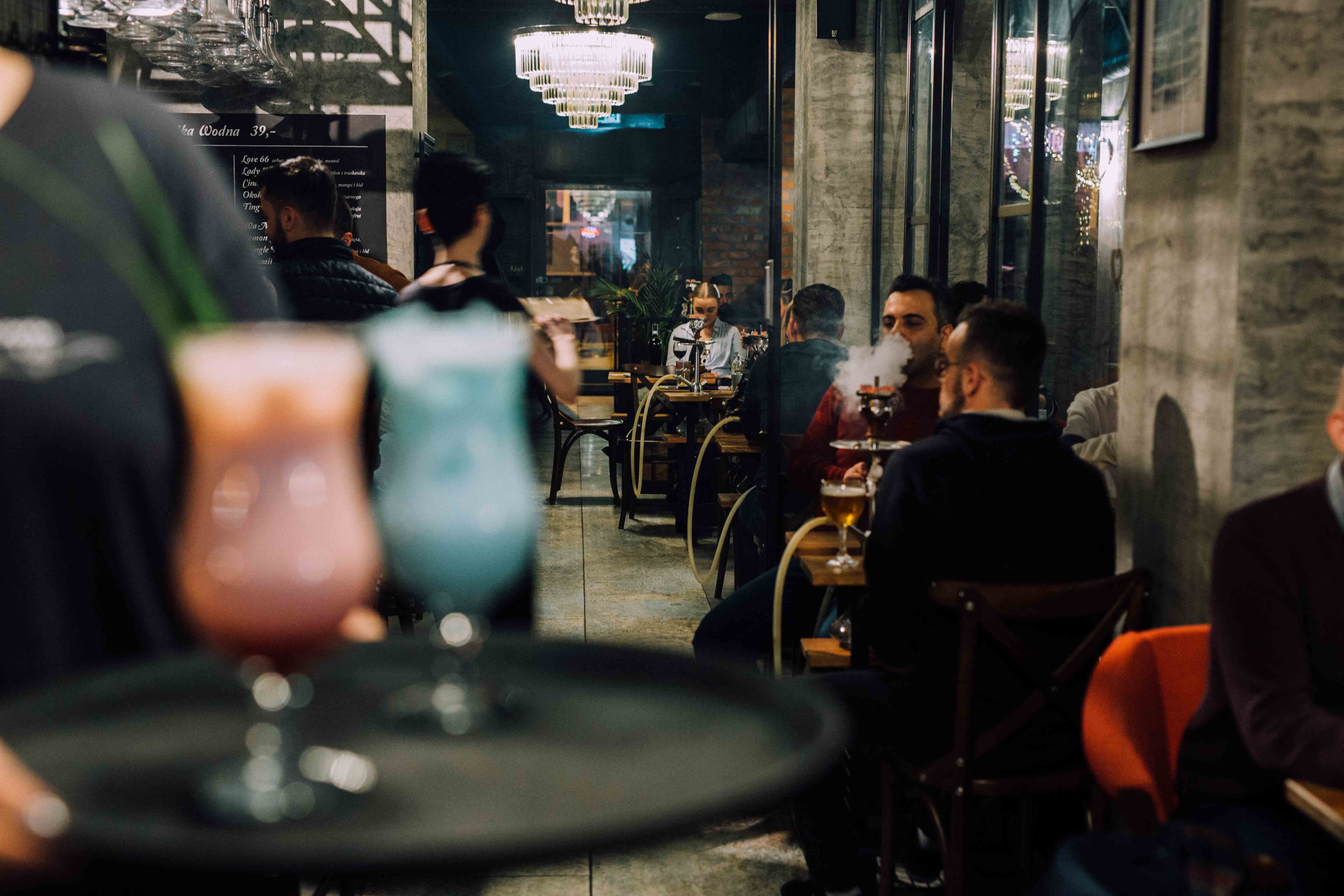 Wnętrze restauracji jinn & JOY